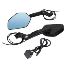 Espelho Retrovisor com Detecção de Ponto Cego da Motocicleta com Sistema BSD de Ondas Milimétricas 24G Assistente de Mudança de Faixa