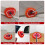 4 Pack Mop  Replacement Compatiable for  EasyWring Red Microfiber Chenille Mop Pad 7
