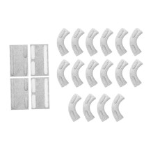 20 Pack Nasal Cannula Ear Cushions Soft Oxygen Covers Tubing Ear Pads Comfort Cannula Wrap for Oxygen Users Gray