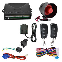 Sistema de Segurança Automotiva Alarme Contra Roubo Proteção Sistema Antifurto Controle Remoto Fiação Programável