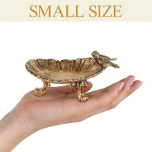 Vintage-Stil Ringhalter und Schmuckablage, Vogelähnliche Schmuckschale, Perfekt für Ringe, Ohrringe und Kleine Accessoires