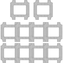 Mop-Pads für Lubluelu CH00, CH01, CHYW201, CHYW200 Fensterreinigungsroboter, Mikrofaser, Wiederverwendbare, Waschbare Reinigungstücher