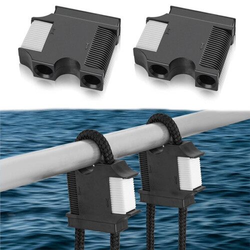 Supporto per  da Barca 2Pack, Clip per  da Barca e Cleat, Linee di  A Connessione Rapida, Regolatore di Paraurti 2