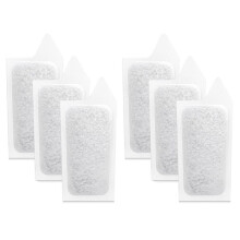 6 Cartouches Filtrantes pour Filtres Ă Puissance Interne Koller Aquarium, Cartouches de Filtre Ă Charbon de Remplacement pour Petit Aquarium