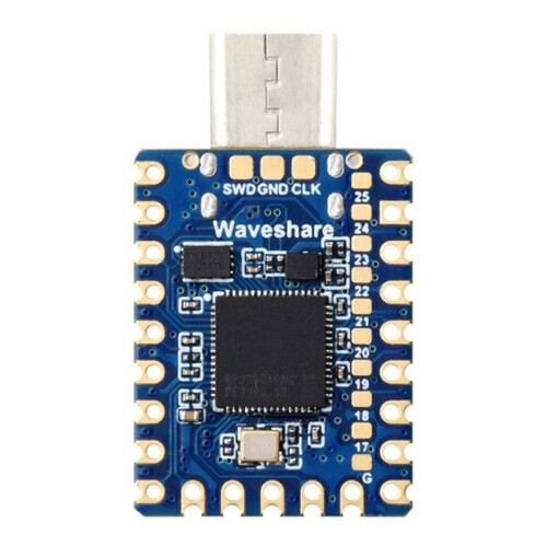 Waveshare RP2350-ZERO-cm -Entwicklungsboard Onboard Typ-C Stecker RP2350-ZERO-cm Entwicklungsboard