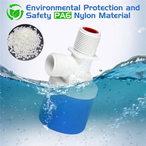 2er Pack 3/4" Top-Einlass Wasserfloatventil, Automatisches Wasserstandregelventil für Wassertank, Wassertröge, Pool, Viehhaltung 1