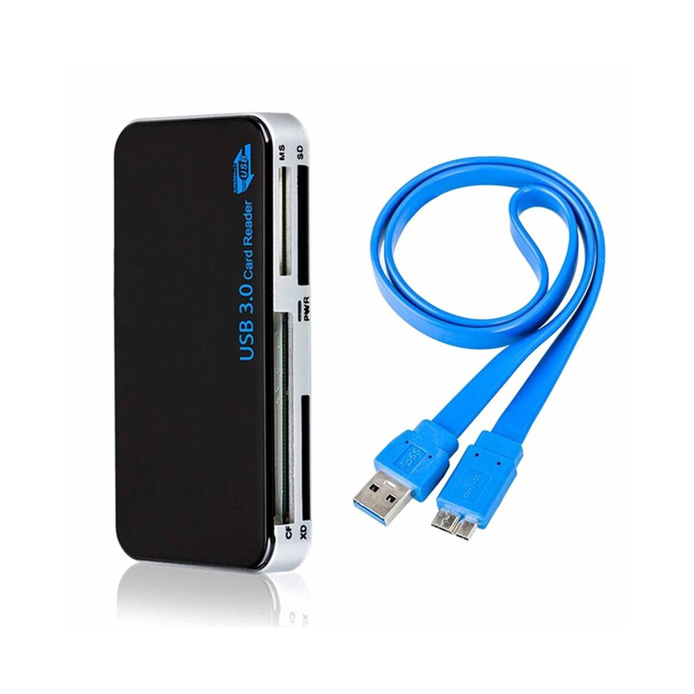 5Gbps High Speed Usb Card Reader Usb 3.0 All-In-1 Compact Flash Multi Card Reader Adapter For Tf Xd Cf Digital Cards 6031712977124