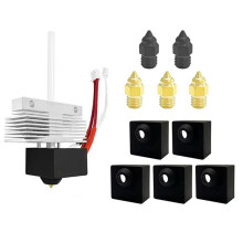 Hotend Kit for Neptune 3 Pro//Max Ceramic Hoting Plate Hot End 3D Printer Parts Assemble with Nozzle 0.4mm