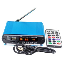 MP3-Player Decoder Board 2x15W 5.0 Empfänger Auto-Kit mit FM-Aufnahme-Anruffunktion Farbdisplay FM-Radio