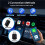 Car Wireless Carplay Android Auto 2in1 Box Plug& Box Wired to Wireless Dongle CarPlay Android Auto   Box 1