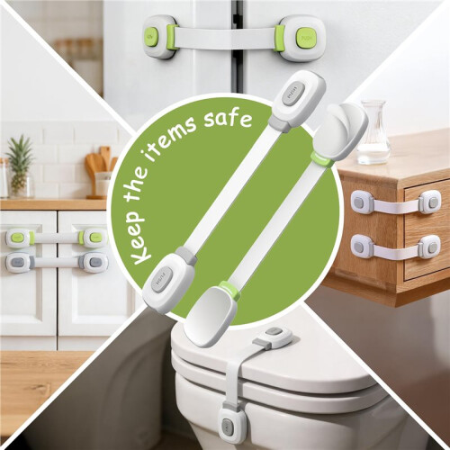 Multifunctional Child-Proof Lock for Refrigerators and Cabinets Fridge Locks for Kids2 2