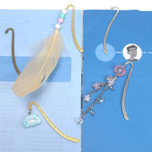 60 Pezzi di Ganci per Segnalibri In Metallo con Blanks Perline, Linea di Perline Vintage Retro con Motivo di Intaglio Tibetano Ganci per Segnalibri In