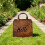 Rustic Wrought Iron Handbag Planter, Rustic Metal Yard Art Decor Pot 3