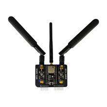 ESP32 + NRF24L01 PA LNA 2.4GHz Module for Zero Upgraded Antenna  Signal Scanner Development Board