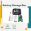 10Core Battery Storage Box Case for PARKSIDE 18650 Power Tools for PARKSIDE PCB Charging Board Nickel Strips Set 6