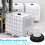180 IBC Lid Filter 163 mm Vertical Rainwater Filter DN150 with Washable Nylon Filter for IBC Container 7