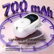 Toothbrush Sanitizers Holder for Bathroom LED Screen Auto Light Cleaning and Air Drying Mirror Wall Mounted