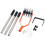 Rotary Garden Tool with Ergonomic Handle for Efficient Soil Cultivation and Adjustable Handle Length 2