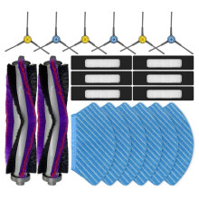 Vervangaccessoires voor Midea M7 / M7 Pro, voor NER700 Onderdelen Hoofd Zijborstel Hepa Filter Mop Reserveonderdelen (20 Stuks)