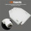 Training Hydration Case,1.5L Leakproof Water Panel Plate with Detachable Tube for Bladder Hydration Pack Black 1