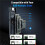M.2 NVME  SSD-Höljeadapter, USB 3.2 10Gbps NVMe PCI-E Extern Solid State-Enhet för SSD:Er 2242 2260 2280 4