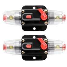 100Amp 12V-24V Reset Circuit Breaker for Car Truck Boat RV Audio System