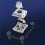 0.85inch Mechanical LCD ScreenKey IPS Panel 128 X 128 Resolution SPI Interface 0.85inch ScreenKey Module 4