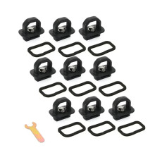 9 Stuks Vrachtwagenbed Bevestigingsanker Zijwandclip voor Chevy Silverado/ voor Sierra voor Colorado/ voor