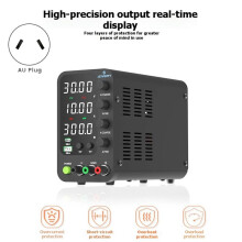 JESVERTY Lab Power Supply 30V Bench Power Voltage Regulator Benchtop Switching Power for Electronics Repair AU Plug