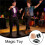Magic Thumb Light Finger Magic Tricks Phantasy Props Magic LED Thumbs Fingers Light Rechargeable for Stage Performance 5
