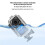 60M Deep Diving Waterproof Case for  Action 6 Housing Diving Shell Action Camera Accessories 6