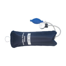 Nylon-Druckinfusionsbeutel mit Doppelten Schläuchen und Metallischem Aneroid-Manometer für IV-Flüssigkeit Bluttransfusion 500ml