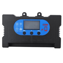 100A Solar Charge Controller PWM Panel Controller Solar Panel Batteriregulator med Dual USB Snabbladdning