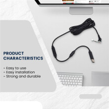 Wysokiej Jakości Kabel USB 4-Pinowy do Konsoli dla XBOX360 Przewodowy Kabel do Joysticka do Konsoli dla XBOX360 Slim 4-Pinowy Kabel