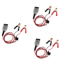 3X 5A Car Computer Memory Saver OBD2 Battery Replacement Tool Expansion Cable Clamp Digital Display