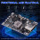 3.7V 2S Lithium Battery Charging Boost Module Type-C Support QC Fast Charging with Balanced Charge LED Indicator 4