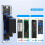 M.2 2280 2260 2242 SSD NVME PCIe NGFF  Dual Protocol USB Type C PCI-E M2 SSD External Enclosure Hard Disk Box 6