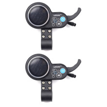 2X LIVIAE 36V-48V 350W Motor Brushless Controller LCD Display Panel Thumb Throttle Electric Bicycles Scooter