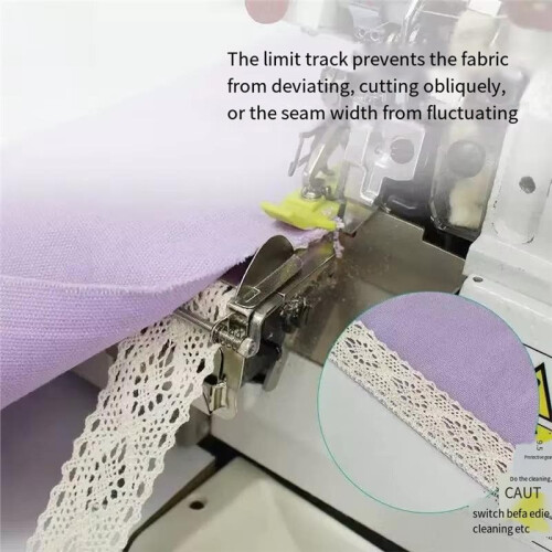 Accessoires pour Surjeteuse : Guide de Bordage Réglable pour Lacets et Sangles Élastiques A Modèle A 2