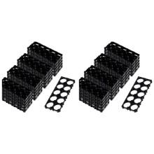 40Pcs 18650 Lithium Cell Spacer 2X5 Cell Spacer 18650 Lithium Battery Plastic Holder Bracket for DIY Battery Pack