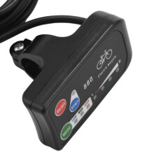 Elektrisk Cykeldisplay 24V 36V 48V Ebike Intelligent Kontrollpanel LCD-Display LED880 Vattentät för KT Controller
