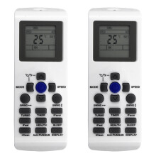 2X YKR-P/001E YKR-P/002E AC Remote Control Replace for AUX Air Conditioner Sub YKR-P/001E YKR-P/002E