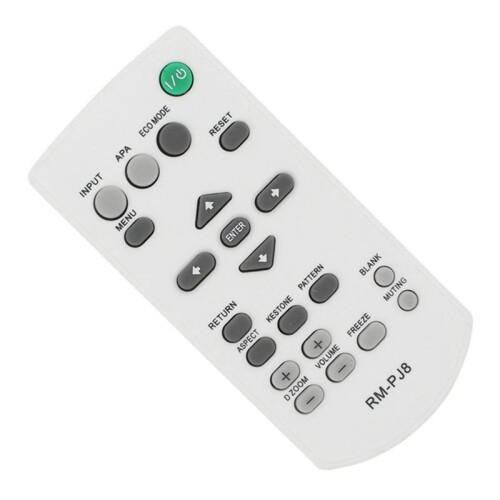 3X Universal RM-PJ8 Projector Replacement Remote Control for  RM-PJ5/PJ6/PJ10/PJ12/PJ1 Wireless Remote Controller