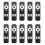 10X Replace Voice Remote Control for MECOOL/ONN KM2  Android TV Box for MECOOL KM2,KM2 ,KM7 ,KD3, KD5 2