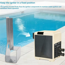 306692 Pool Heater Mounting Bracket for Raypak Gemini/Versa/RP2100 IID Series Heater,100-10000419 Mounting