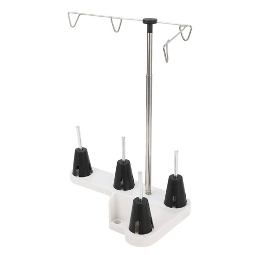 Multipurpose Sewing Machine Thread Holder 4 Spool Stand Mobile Cable Tray, Pagoda Cable Tray 1