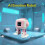 AI Robot DesktopCompanion Chatbot Intelligent Interactive Chat and Dance Emotional Partner for Children RussianVersion B 5