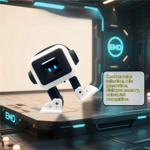 AI Robot DesktopCompanion Chatbot Intelligent Interactive Chat and Dance Emotional Partner for Children RussianVersion B 1