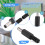 20 Pcs Black 2.5mm x 5.5mm  Power Male Plug Jack Adapter 5