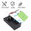 3 Pcs Two Wire Lead /Off  1 x 9V Battery Cell Case Holder 7